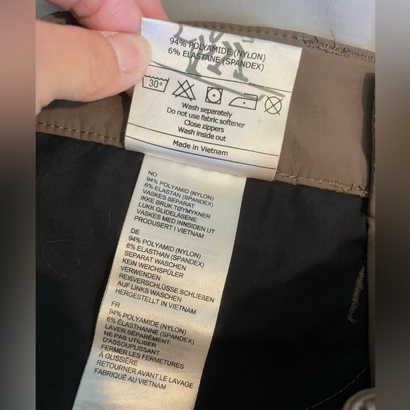 Bergans of Norway Women’s “Utne Lady Shorts”, Brown with Salmon Pink Contrast. - Picture 8 of 8